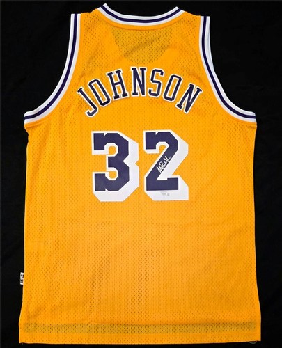 Maglia magic johnson firmata - maglia,