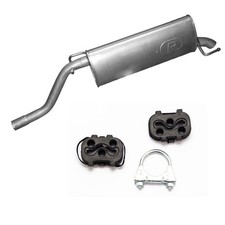 Silenziatore scarico per Fiat