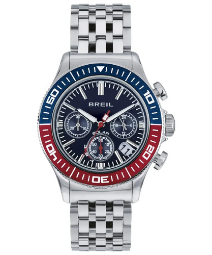 Orologio silver blue red manta - silver,