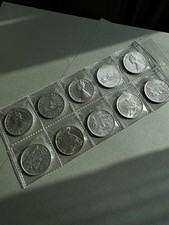 lotto monete Italia 500 lire Argento 835/1000 11 grammi