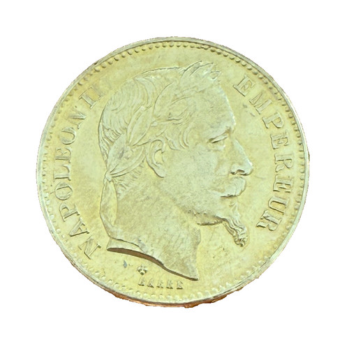 Francia 1863 oro franchi - francia, bb