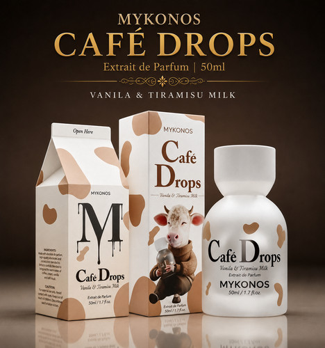 Mykonos cafe drops extrait - cafe,