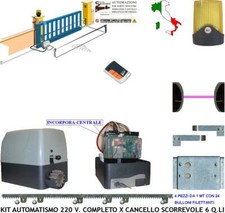KIT CANCELLO AUTOMATICO