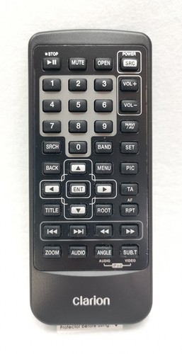Remote control clarion nx807e - remote,