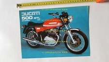 Ducati 500 GTL 1976 depliant