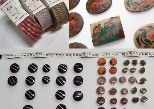 Lotto merceria vintage anni
