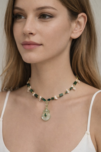 Collana girocollo gold - girocollo:,