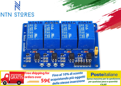 Relè relay modulo 10a - relè,