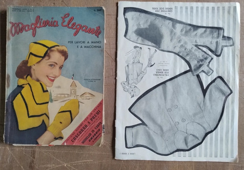 Riviste vintage abbiglamento - vintage,