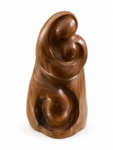 Scultura modernariata legno - scultura,