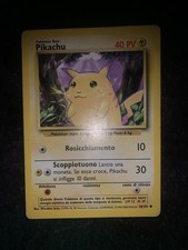 carta pokemon Pikachu ita set
