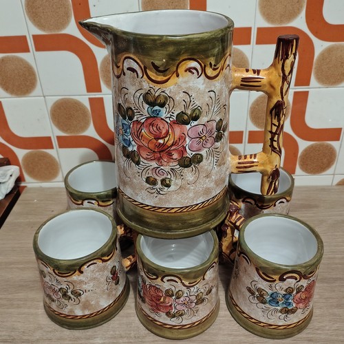 Set caraffa tazze vintage - tazze,