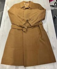 Cappotto Loro Piana 100% Puro Cashmere Kasmir Men Kashmere Cammello Uomo IT50