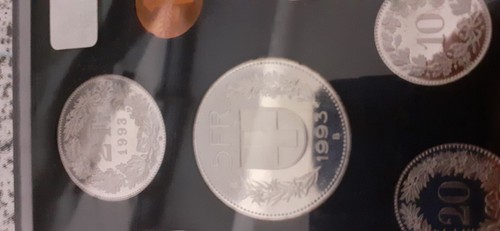 Monete serie svizzera - monete,
