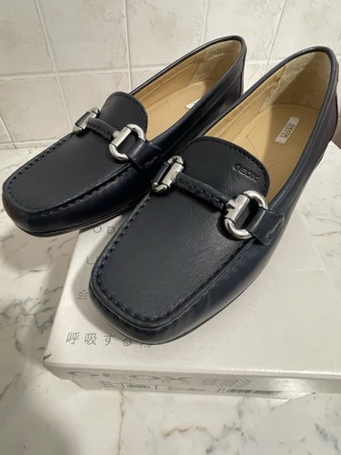 Mocassino geox 5 blu - geox, 36,5
