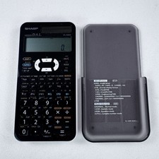 Sharp EL-520X Advanced D.A.L. Twin Power Calculator. Clean