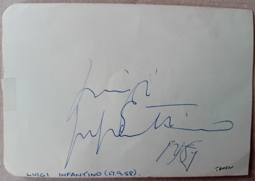 Original autograph luigi - original,