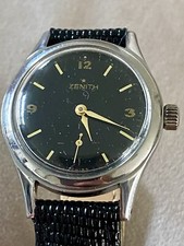 Vintage Zenith Watch, Black