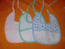 Lotto  10 pezzi BAVETTE  con