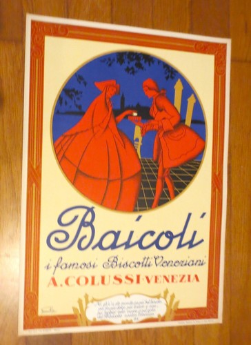 Poster pubblicita baicoli - pubblicita',