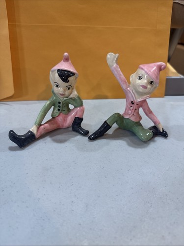 Figurine elfo pixie ceramica - pixie,