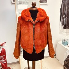 Bomber Visone  Arancio , balza