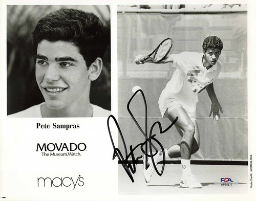 Pete sampras tennis autografo - sampras,