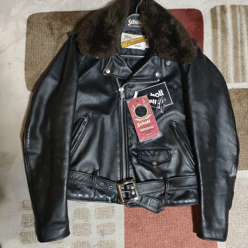 Giacca pelle schott - giacca,