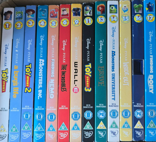 Disney pixar slipcase dvd - slipcase,