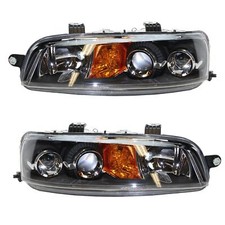 2x Coppia Fari Anteriori per Fiat Punto 2001-2003 Con Fendinebbia H1-h1-h3