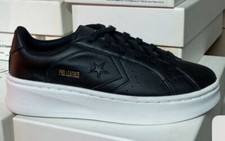 scarpe converse in pelle nera