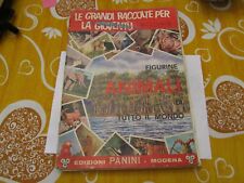 ALBUM FIGURINE ANIMALI DI TUTTO IL MONDO - ED. PANINI - ANNO 1965 - CON 172 FIG.