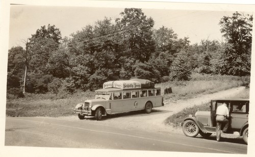 Foto epoca bus turistico - d'epoca,