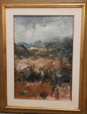 SERGIO SCATIZZI  - OLIO SU CARTONCINO  - CM 50x35 - 1953