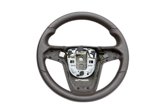 Volante pelle marrone moka - in,