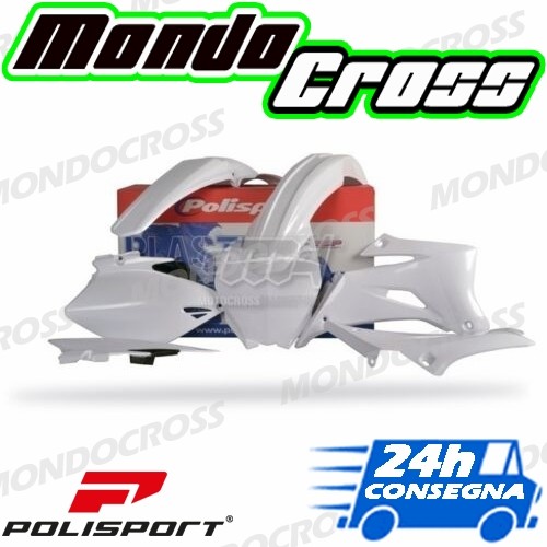 Kit plastiche polisport - plastiche, bianco