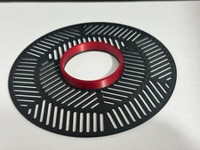 Maschera Tri-Bahtinov Bi-Color Nera e Rossa per SC Celestron C5