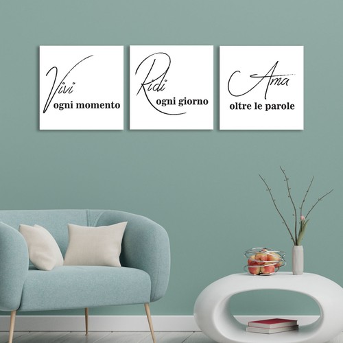 Set quadri moderni con - set, di