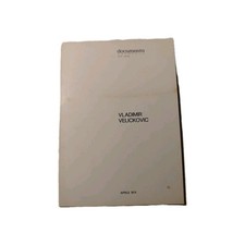 Vladimir Velickovic 1974 catalogo mostra Galleria Documenta arte varia  Torino