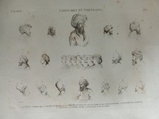 Egitto 1822 Costumes et