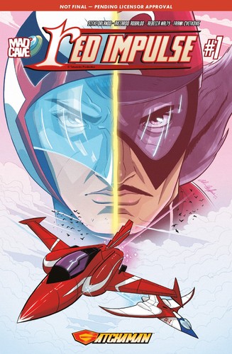 Copertina gatchaman red - gatchaman:,