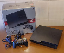 CONSOLE PS3 SLIM 320GB CECH-3004 SONY PLAYSTATION 3 CHARCOAL BLACK CON SCATOLA
