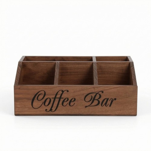 Scatola porta capsule legno - scatola,