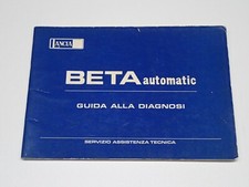 LANCIA BETA AUTOMATIC GUIDA ALLA DIAGNOSI 1978
