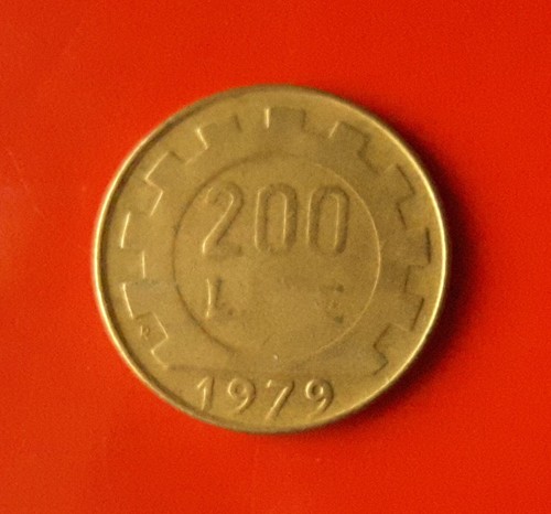 200 lire 1979 errore non - 1979,