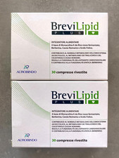 2 x BreviLipid PLUS 60 compresse Integratore CONTROLLO COLESTEROLO Aurobindo