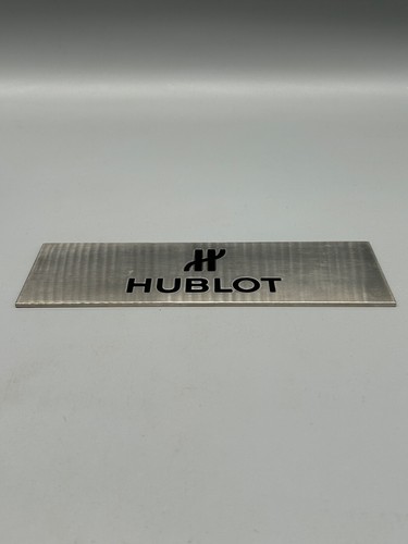 Targa metallo orologio hublot - metallo,