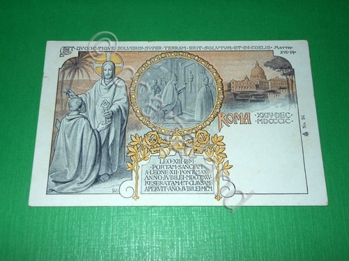 Cartolina commemorativa roma - commemorativa,