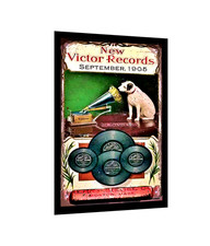 RCA VICTOR DOG ADESIVO INSEGNA