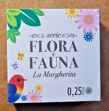 ITALIA_2025 - Moneta 0,25€ argento - Flora e Fauna "Margherita"